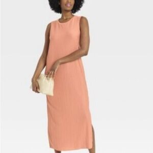 Sleeveless Blush Dress